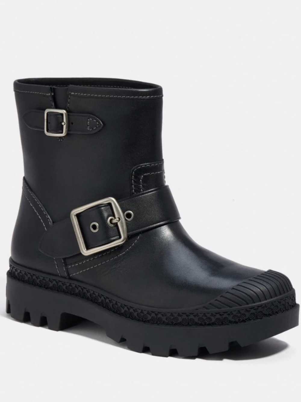 Coach Trooper Moto Boot Size 11